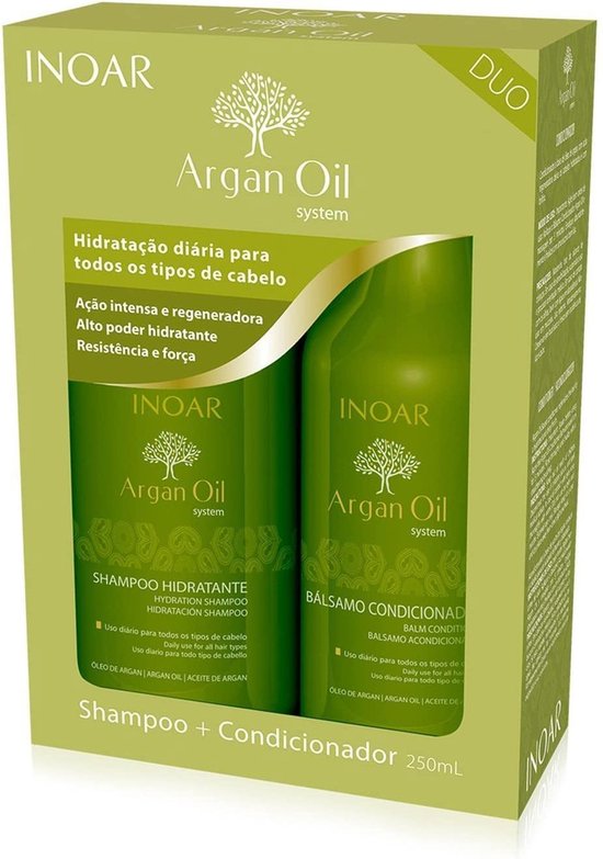 Inoar - Kit de Shampooing et Après-shampooing Argan