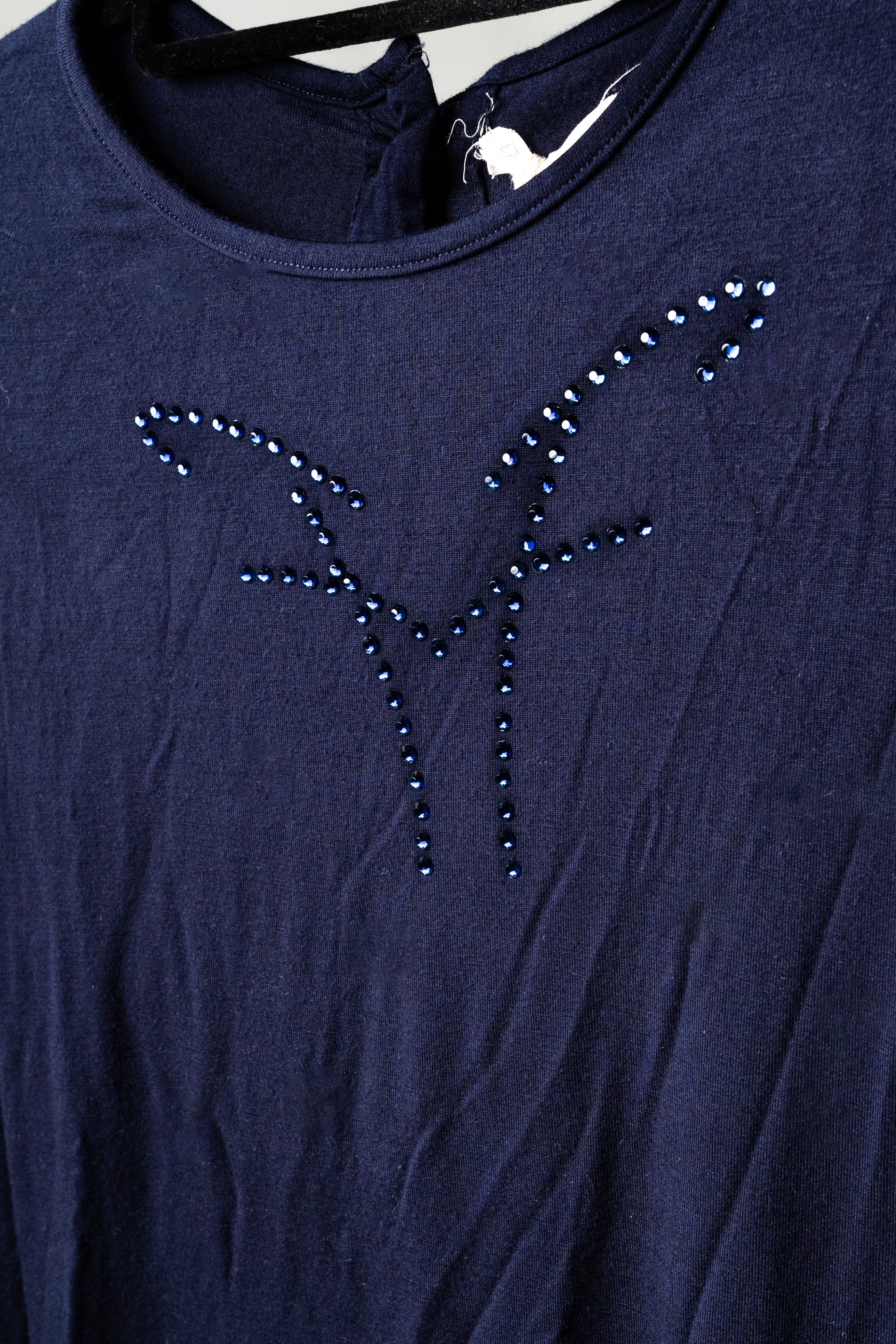 Fracomina - T-shirt Navy strass