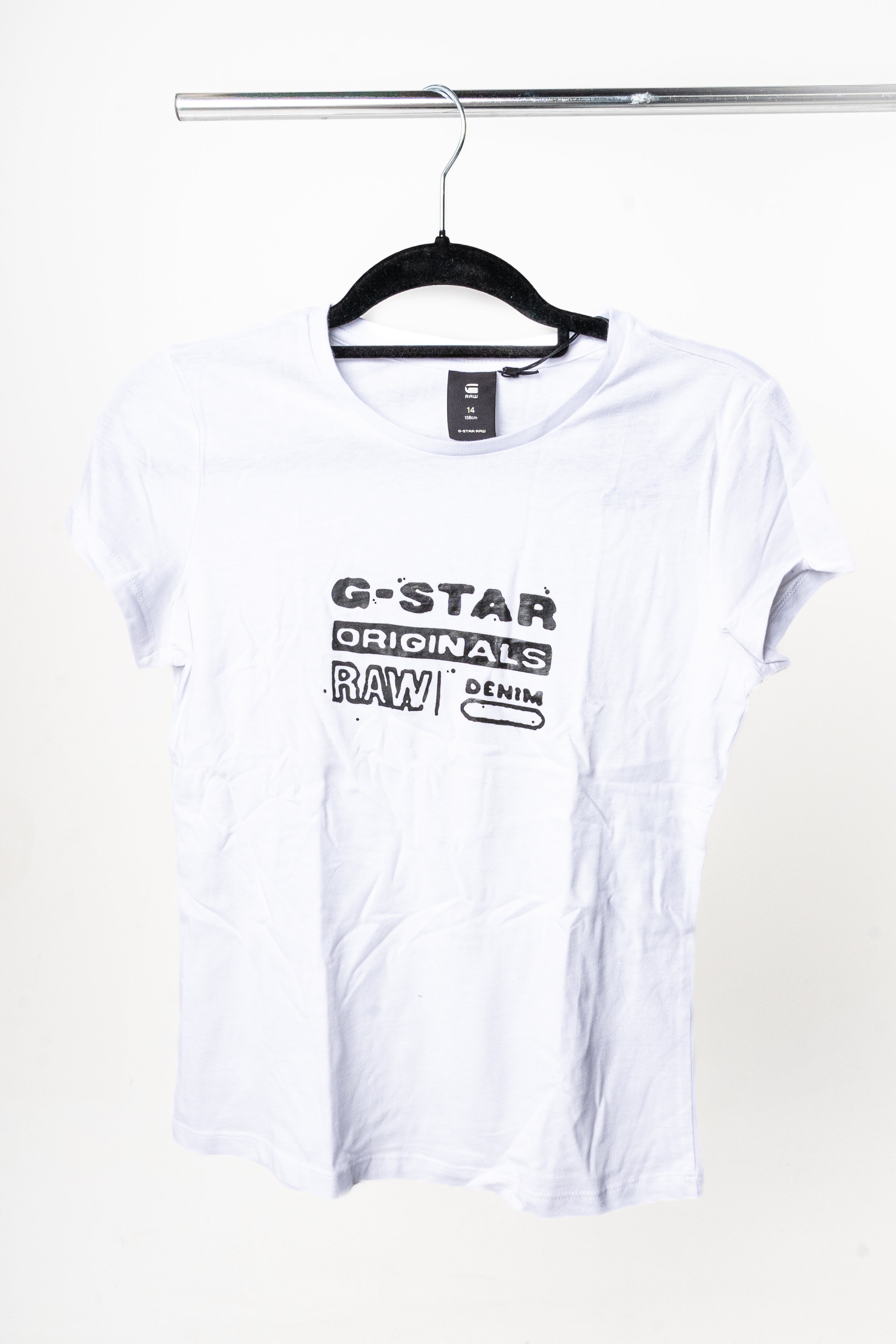 G-STAR - T-shirt white logo