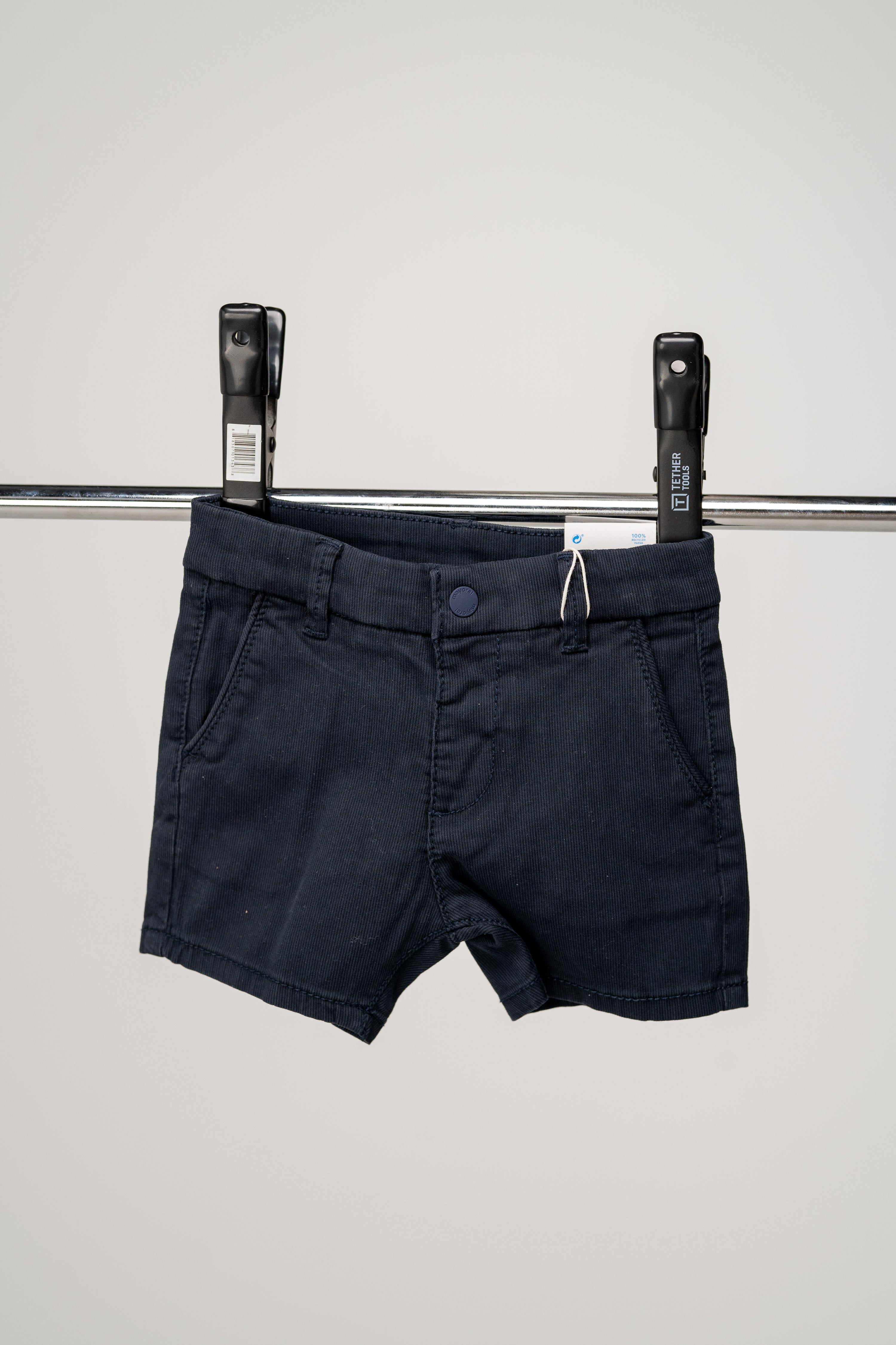 Mayoral - Babyboy ribbed shorts navy