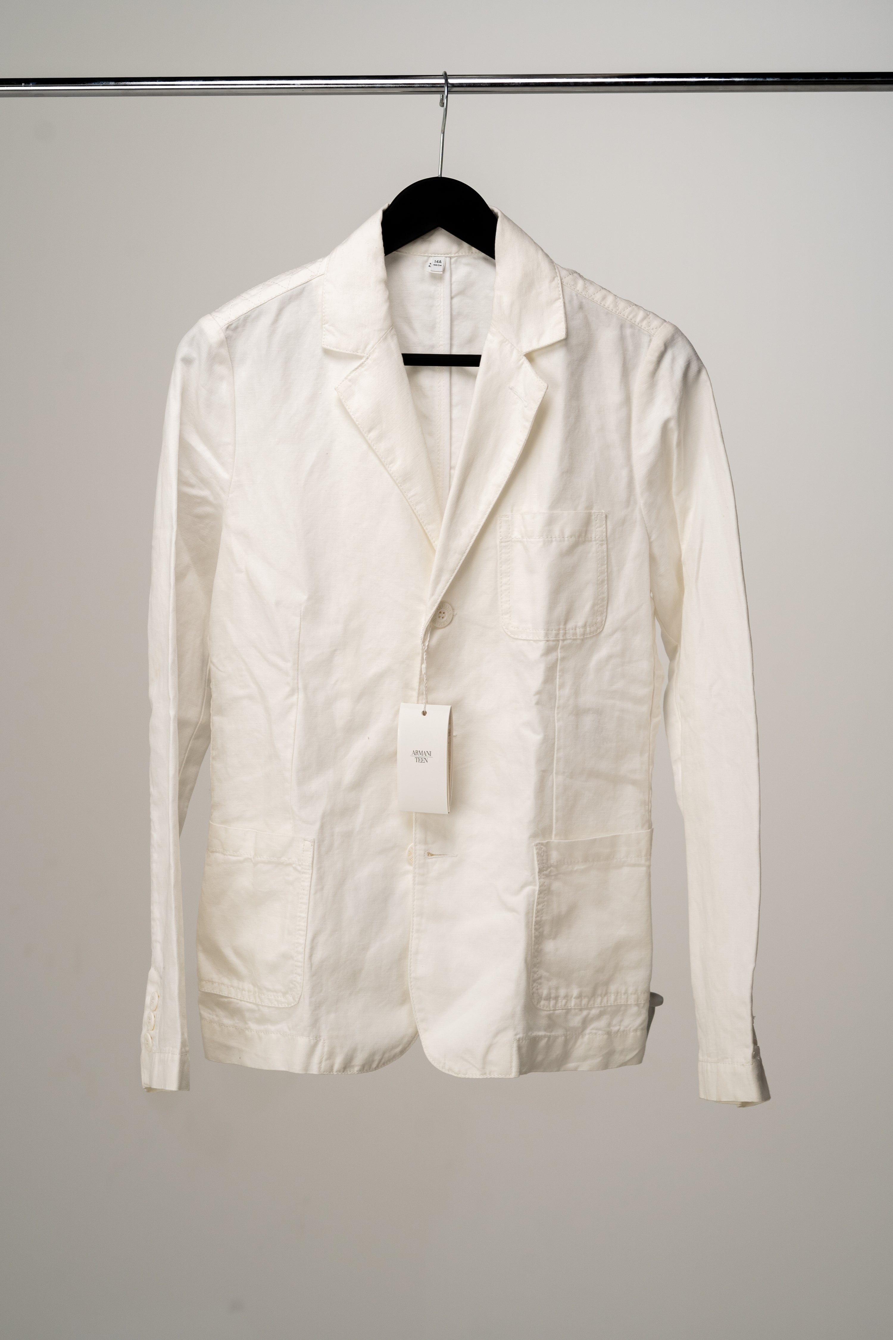 Armani - Blazer Whitte Bianco Ottico