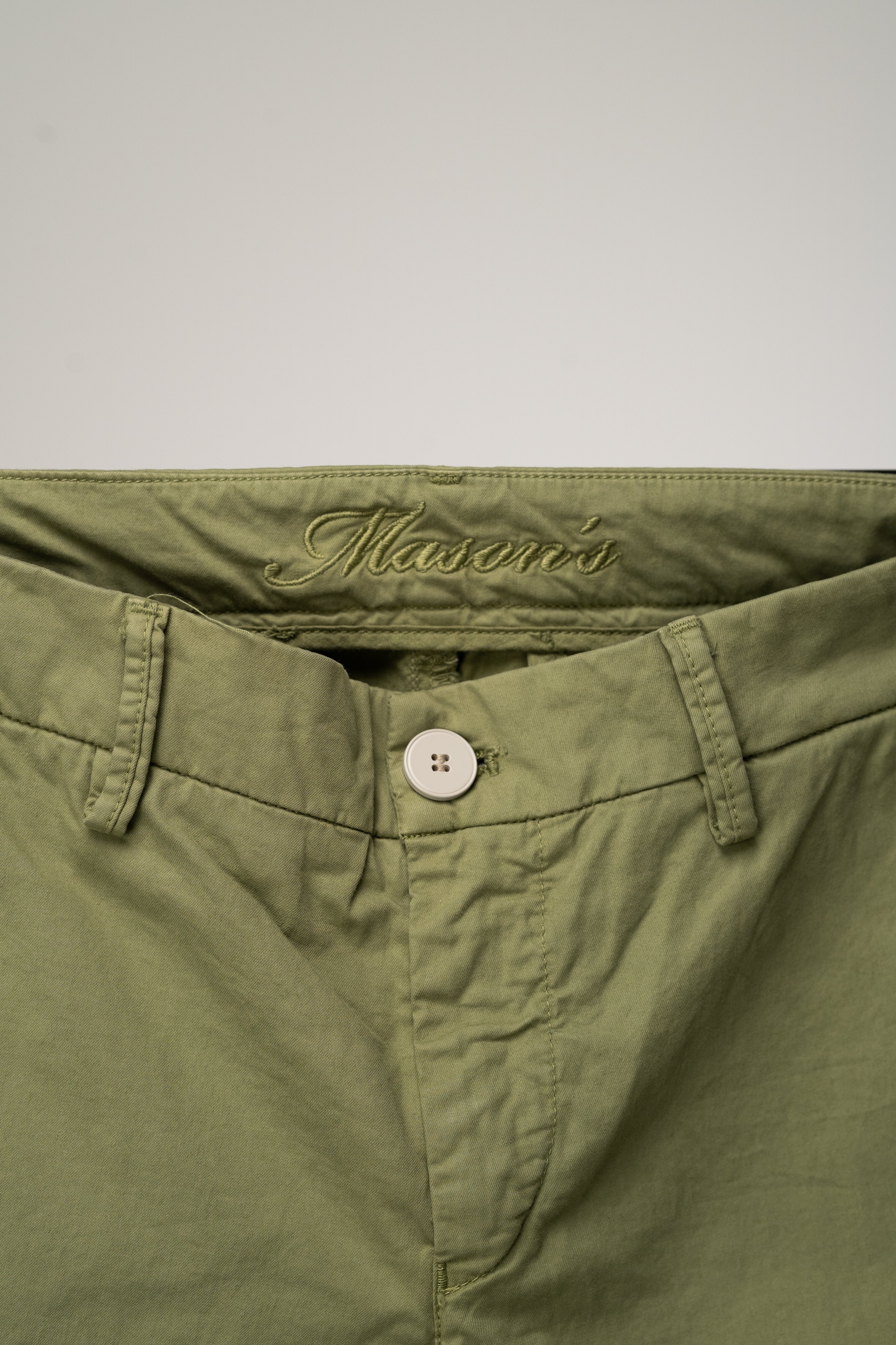 Mason's - Chino trousers kaki green