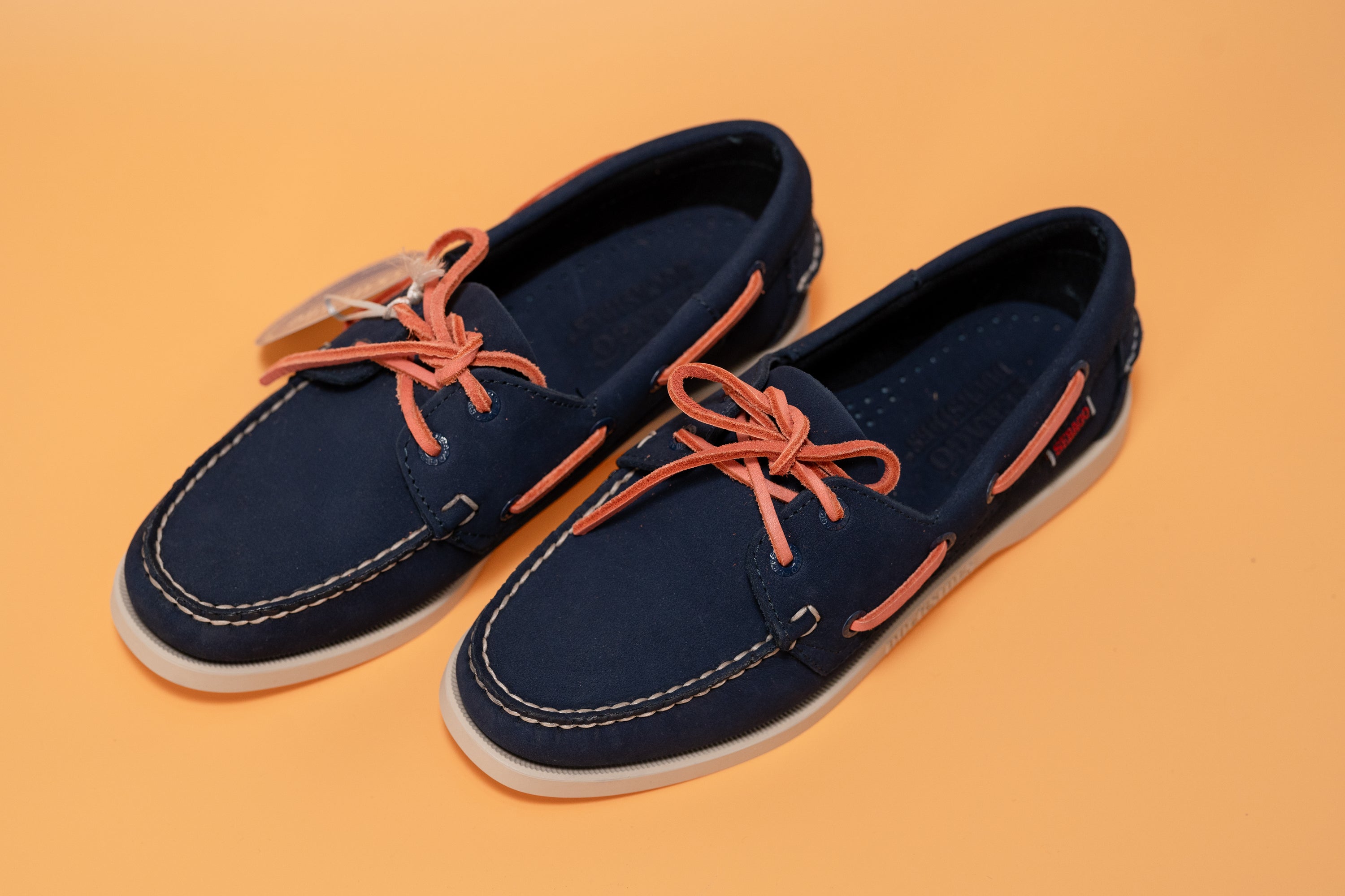 Sebago - Docksides NBK W Navy-Coral