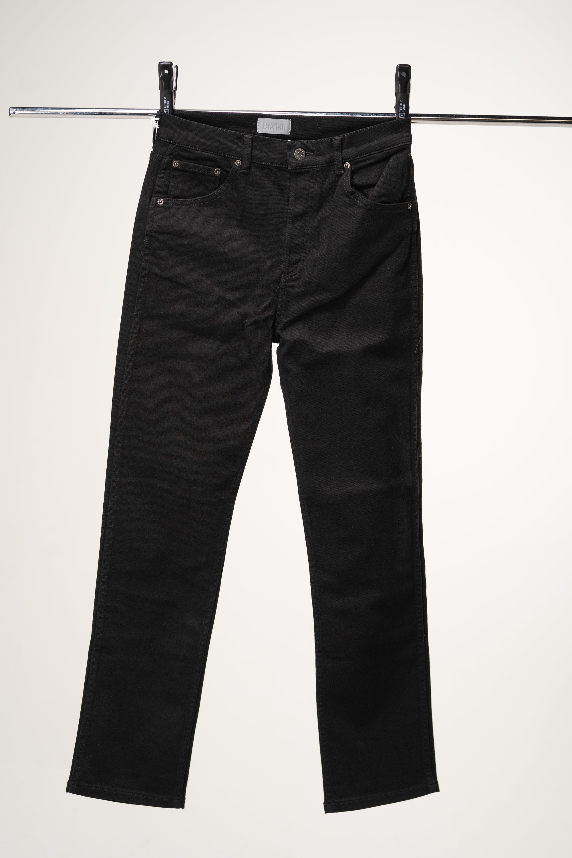 Boyish - The Dempsey high waisted comfort stretch straight leg jeans