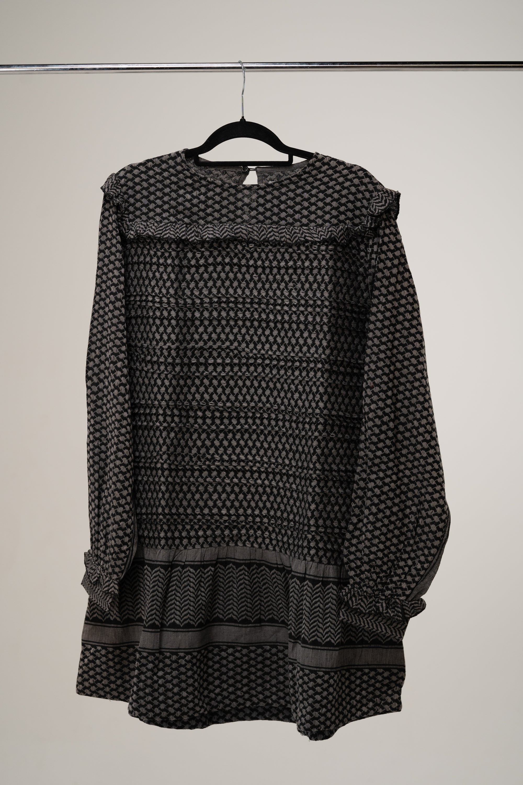 Rough Studio - Dress DUFORT GREY/BLACK