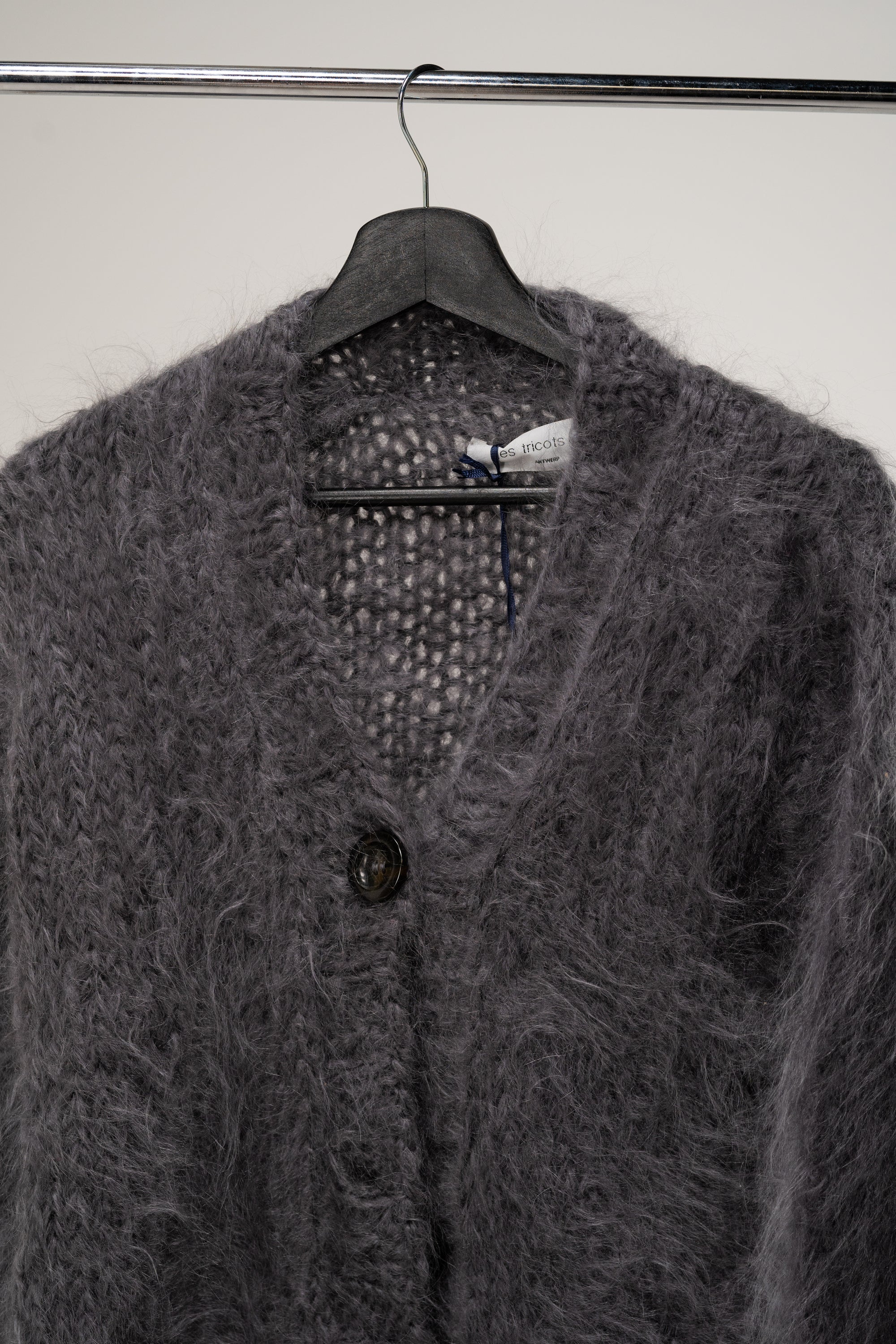 Les Tricots d'O - Cardigan Button Grey