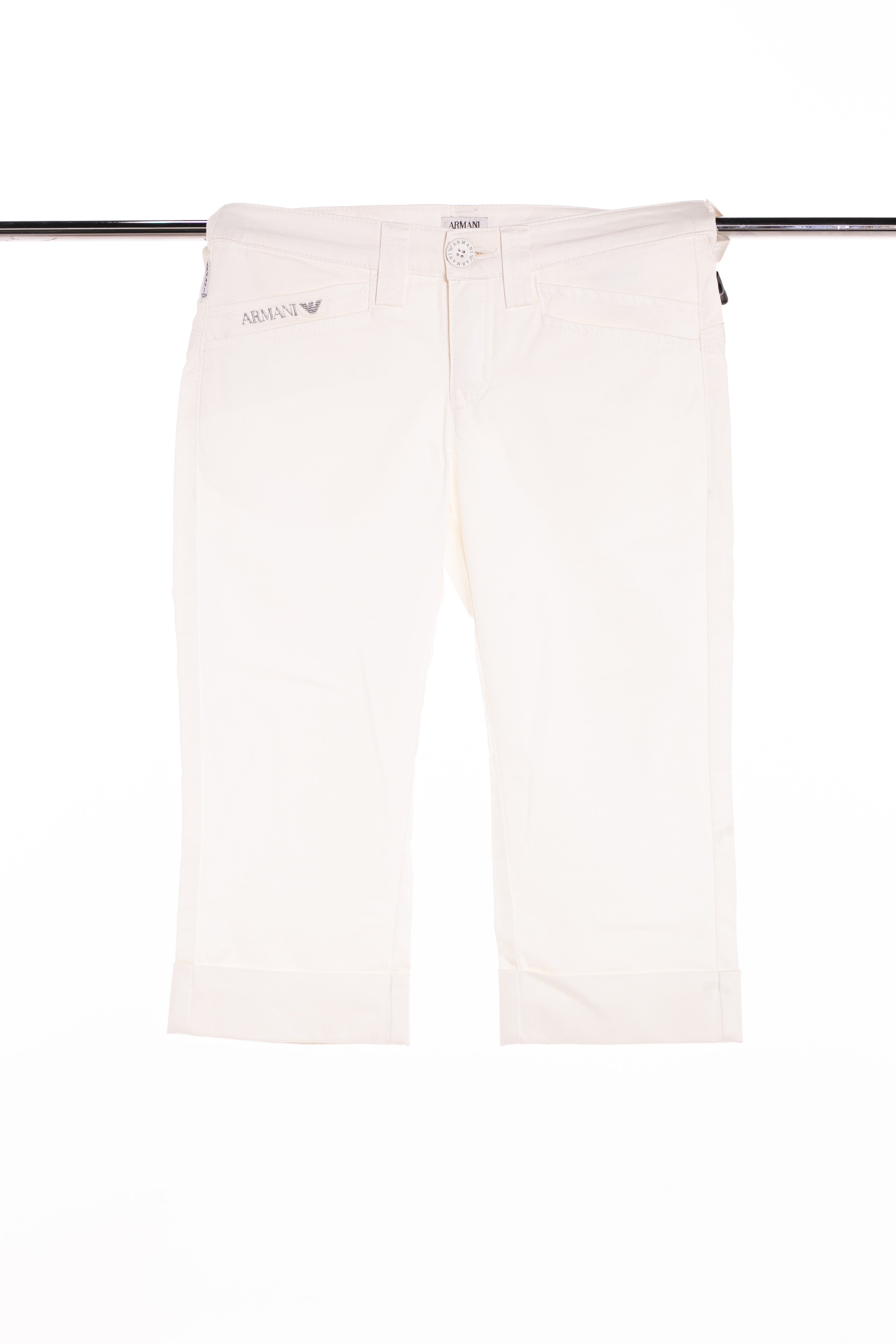 Armani Junior - Chino Pants White Bianco Ottico