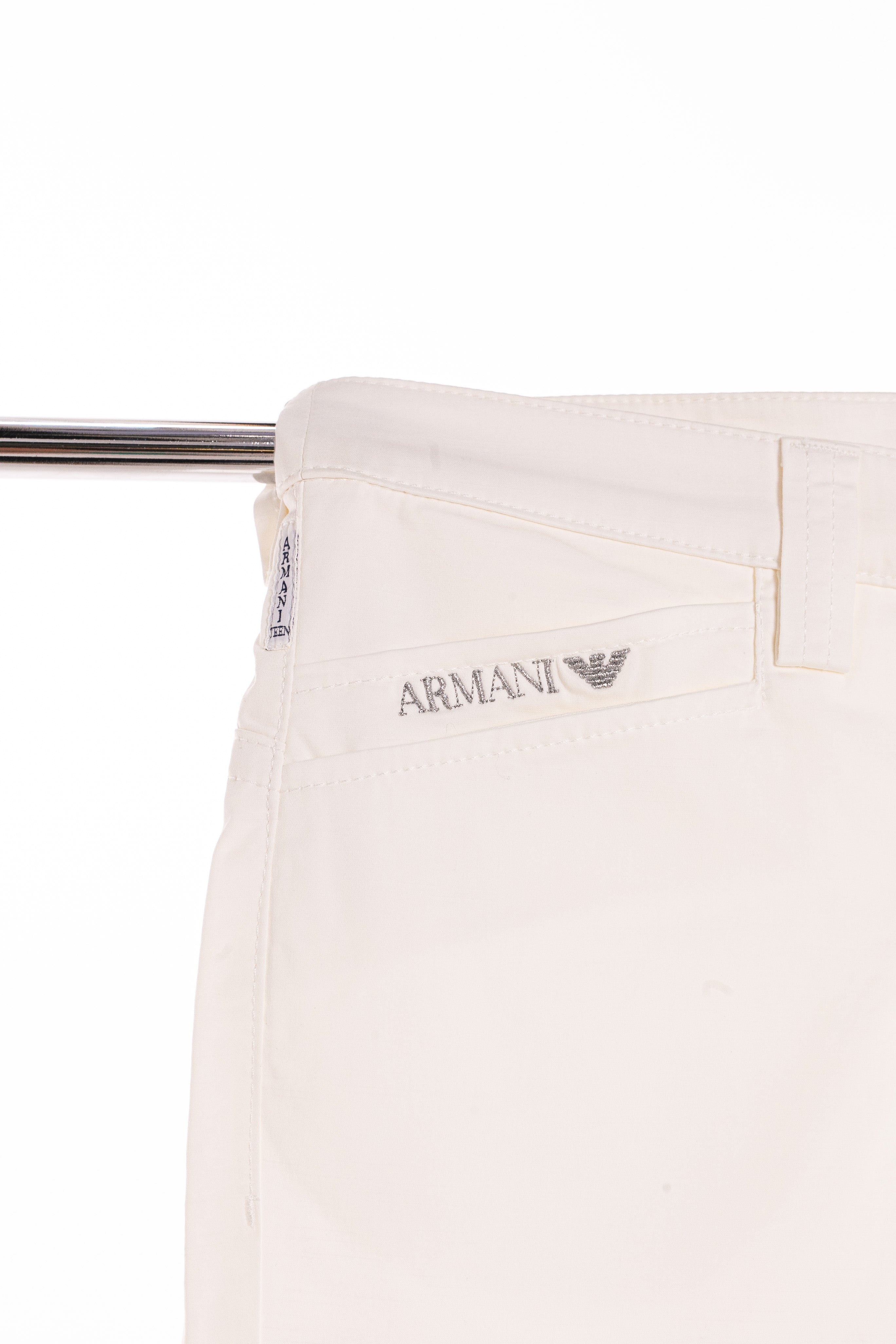 Armani Junior - Chino Pants White Bianco Ottico