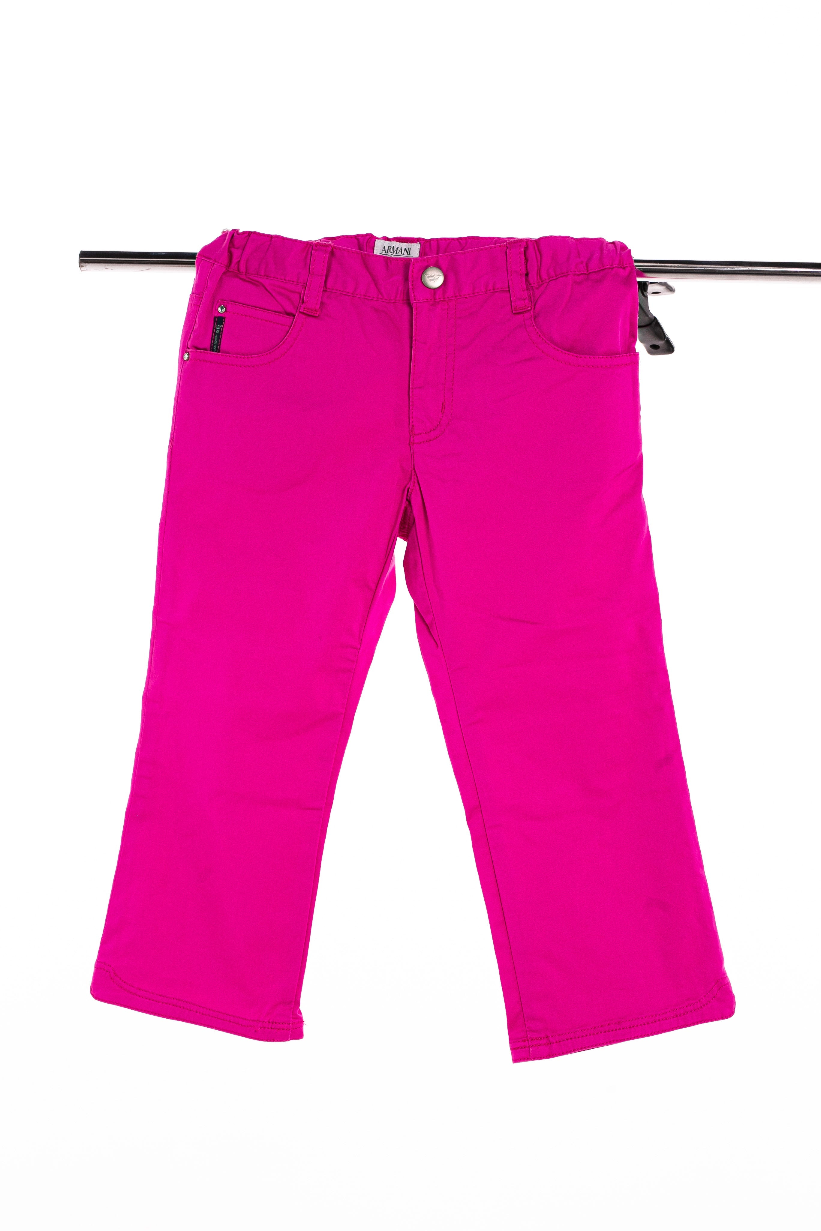 Armani Junior - Chino pants pink