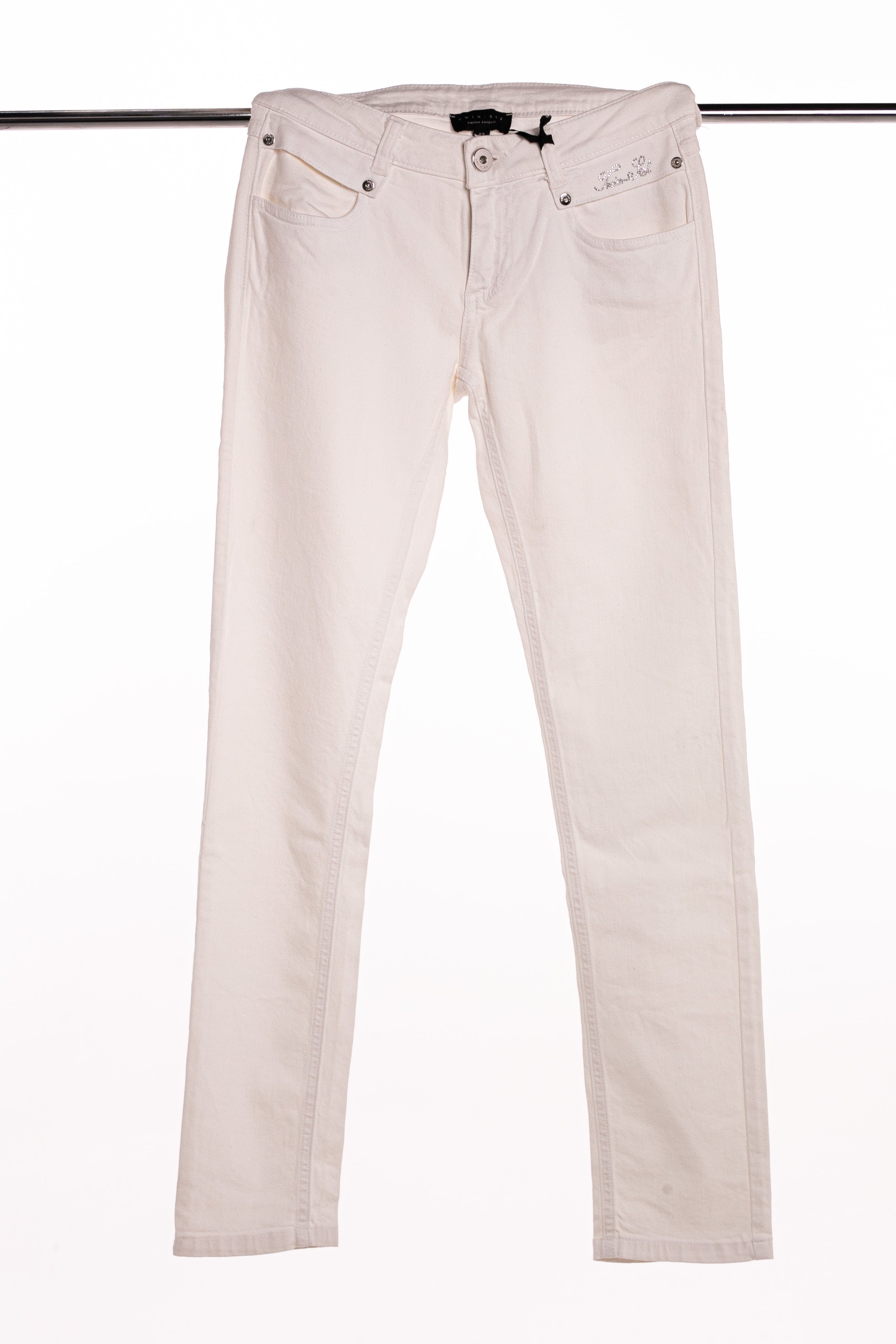 Twinset - Girl Jeans White