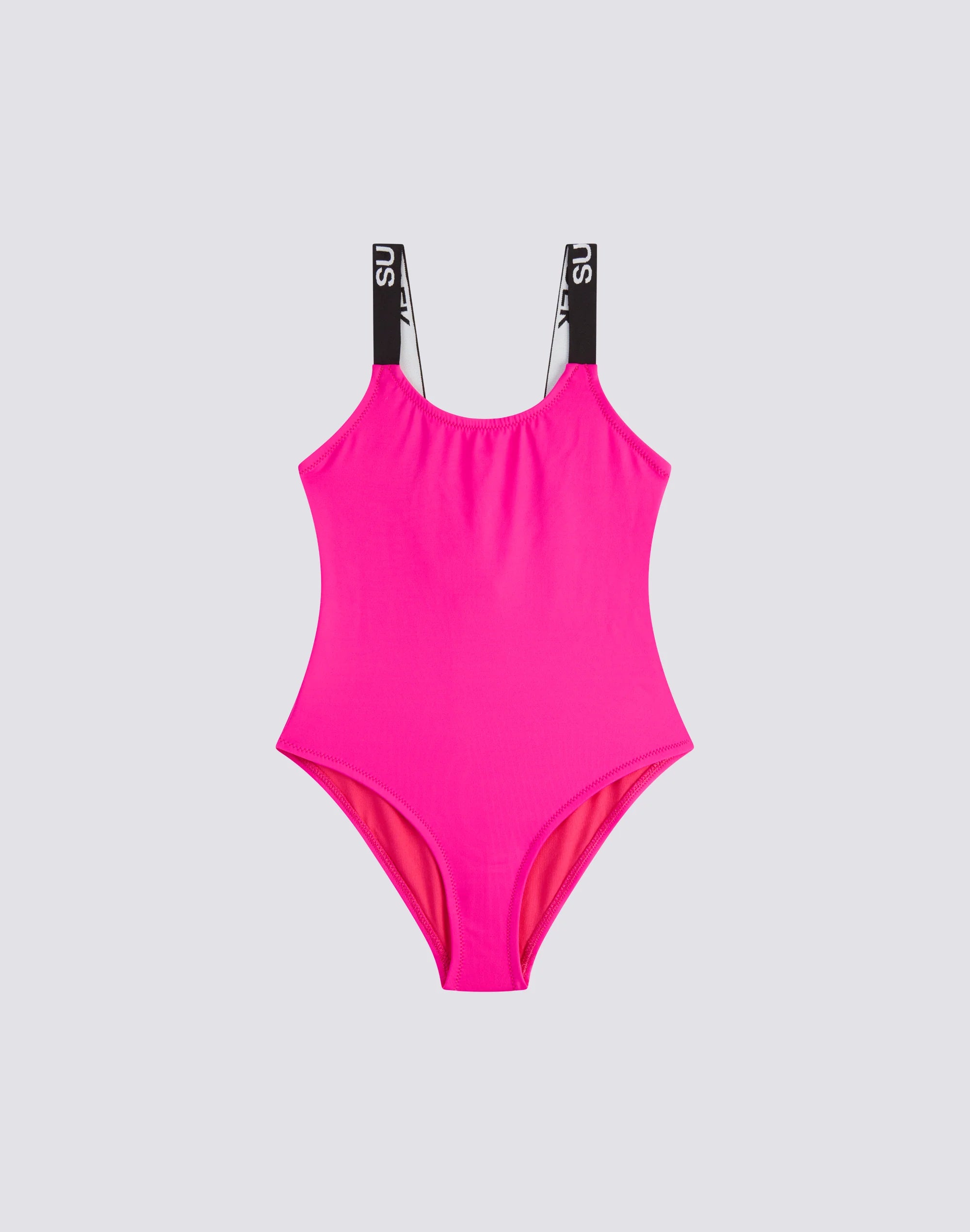 Sundek - One-piece swimsuit with logo straps