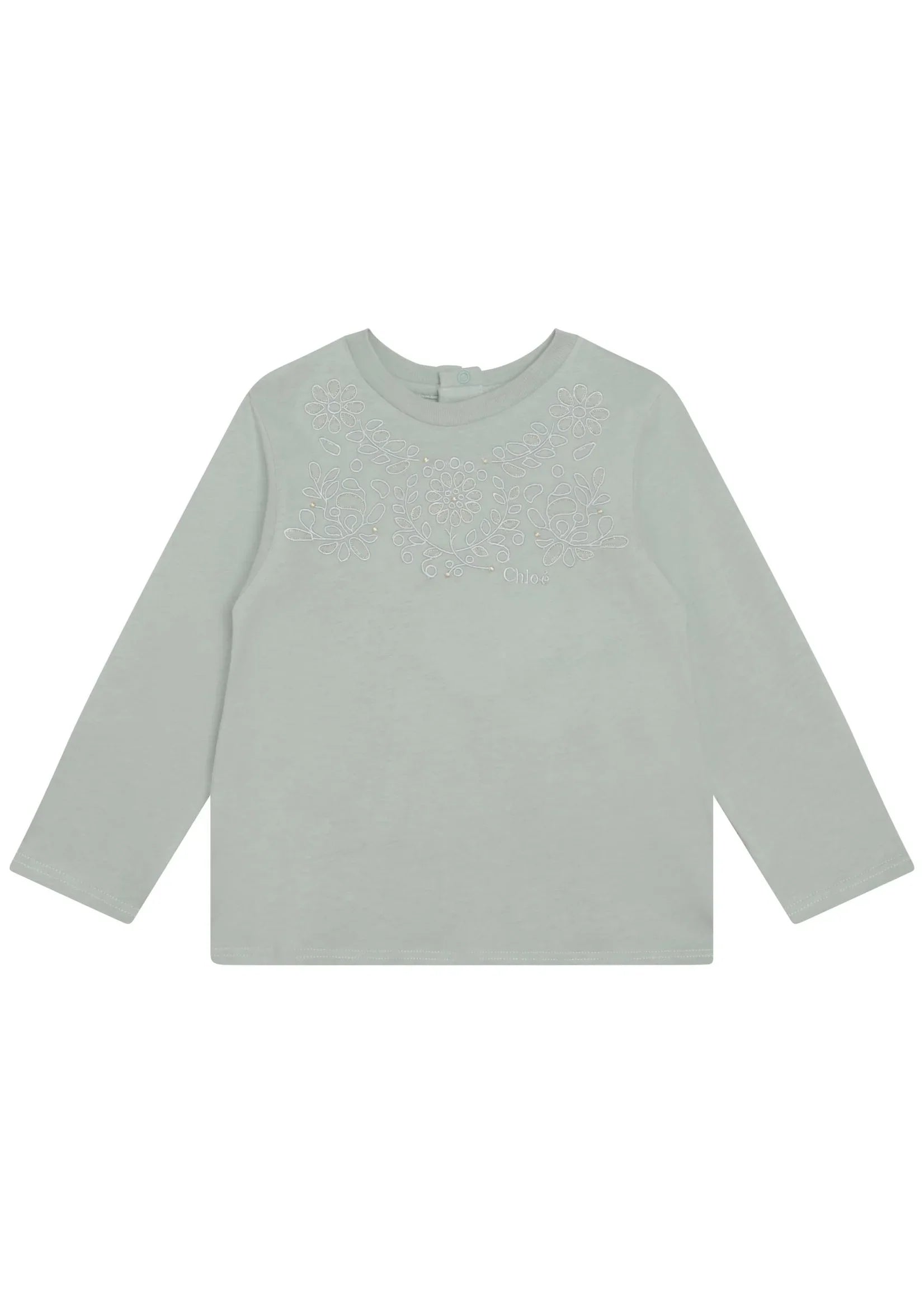 Chloé - Babygirl t-shirt longues manches